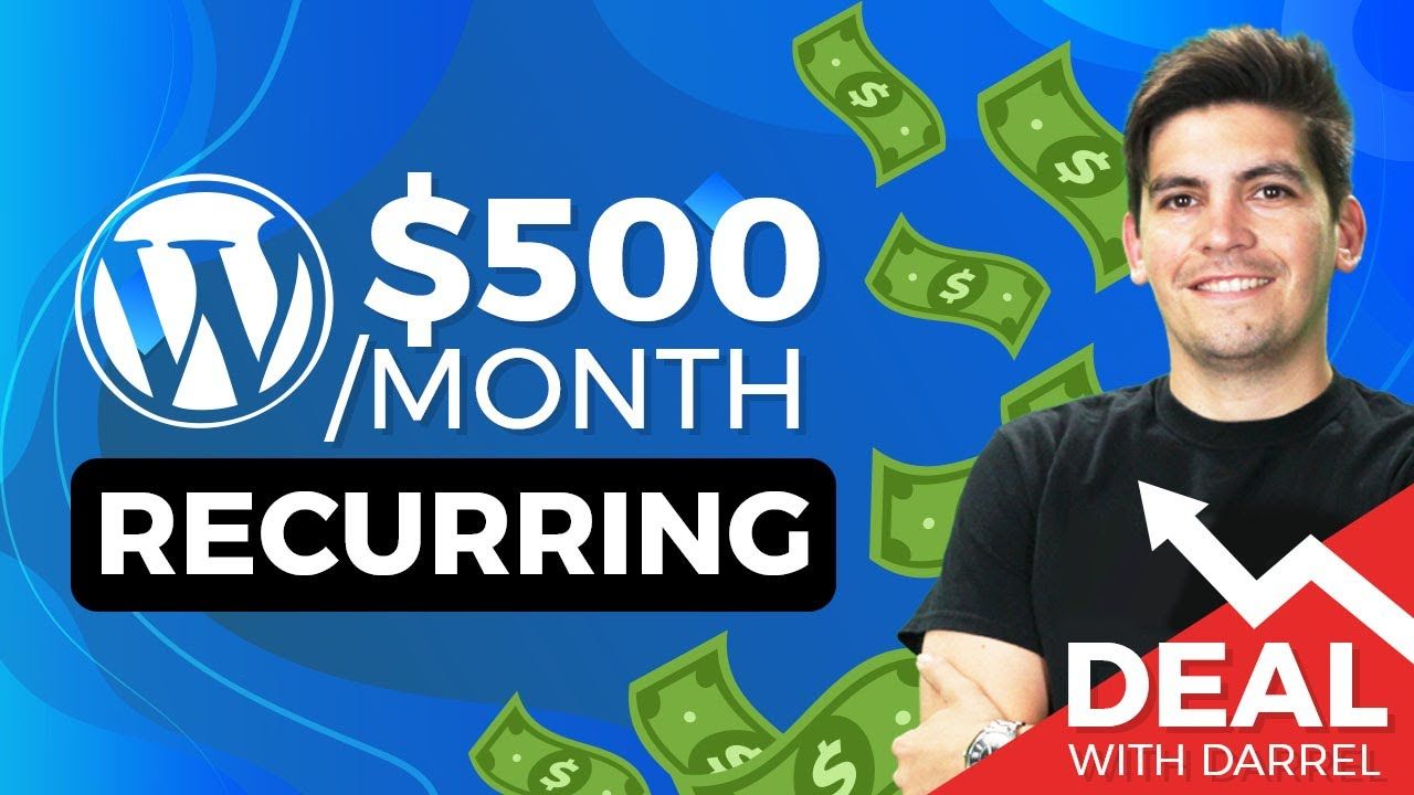 7 Ways To Make Recurring Revenue With WordPress And Web Design [Deals With Darrel] Ep. 2