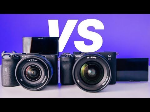 Best 4K Camera for YouTube (Sony A7C vs Sony A6600)