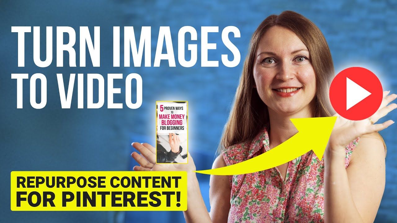Content Marketing: How to Repurpose your Content on Pinterest with InVideo