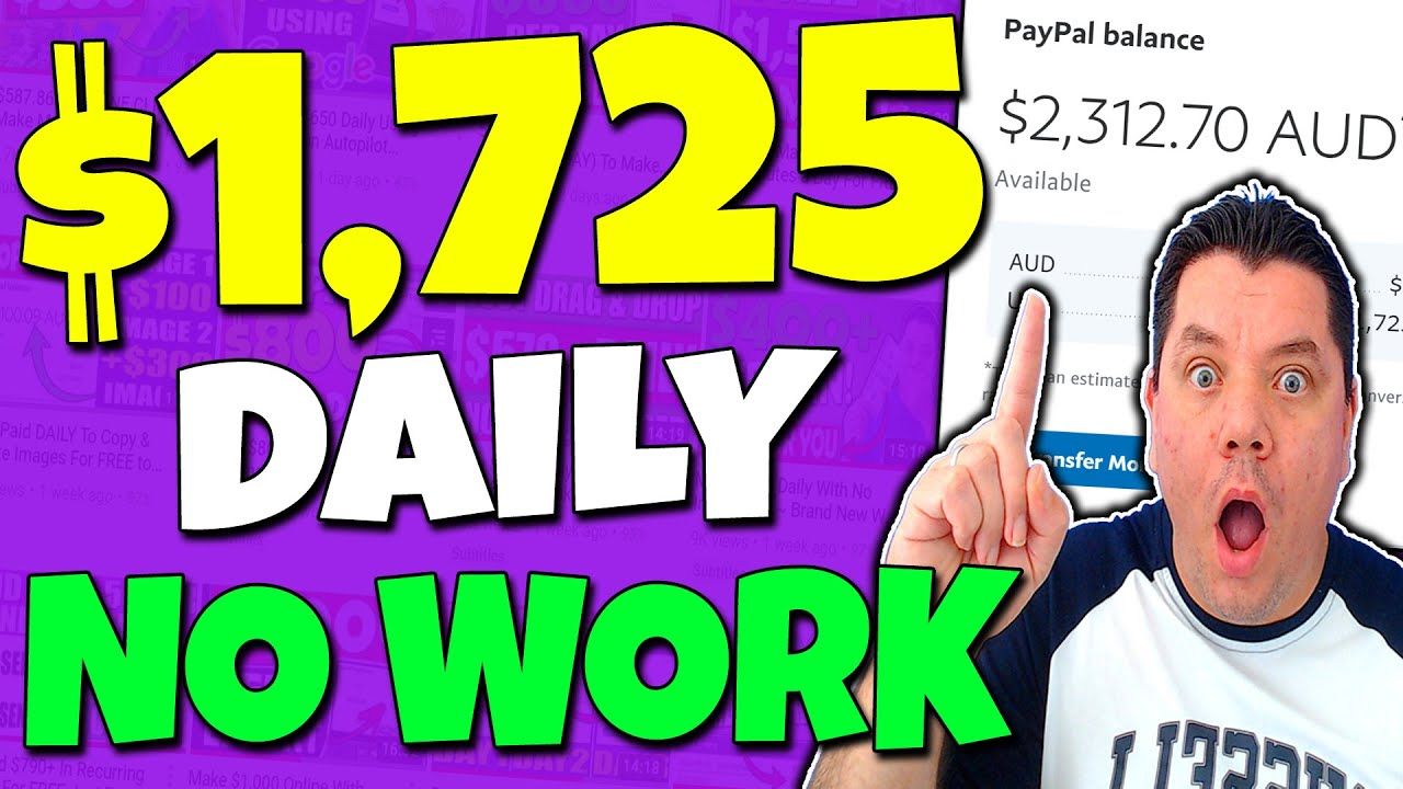 EARN $1,725.90 Per Day “DOING NO WORK” On Autopilot (Make Money Online)