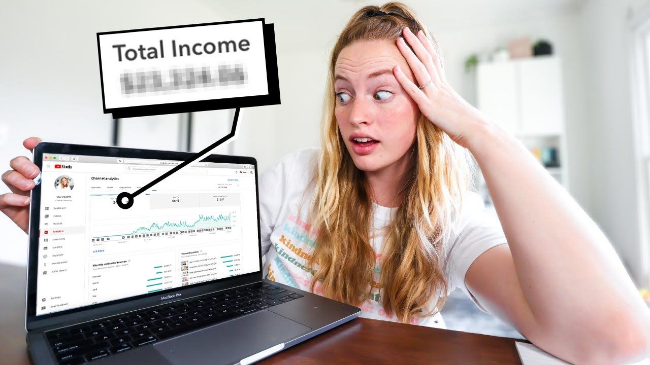EXACTLY How Much Money I Make From YouTube EACH MONTH with 200k Subscribers //  YouTube Income 2020