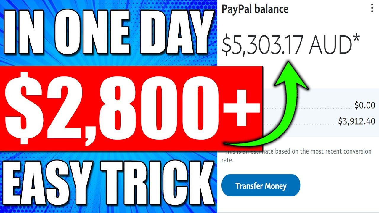 Earn $1,000+ In ONE Day With This STUPIDLY Simple TRICK! (Make Money Online)