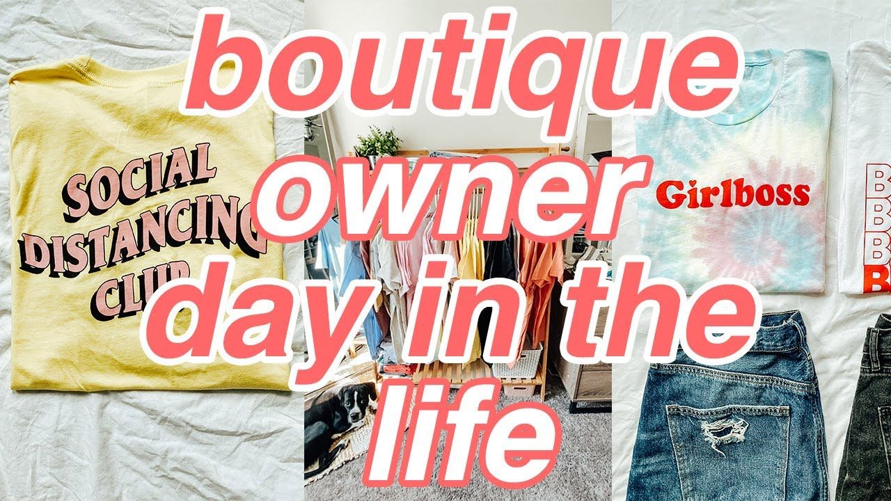 Entrepreneur Day in the Life, Boutique Owner Day in the Life Vlog, Etsy Shop Vlog