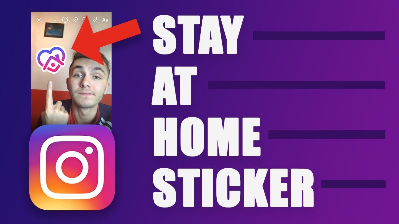 Get More Story Views Thanks To The Coronavirus – New Stay At Home Sticker on Instagram