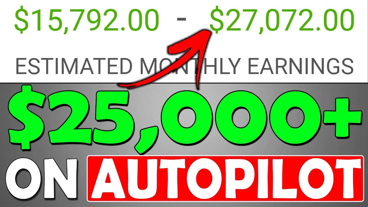 Get Paid $25,000+ a Month To Copy & Paste (Make Money Online on AUTOPILOT)