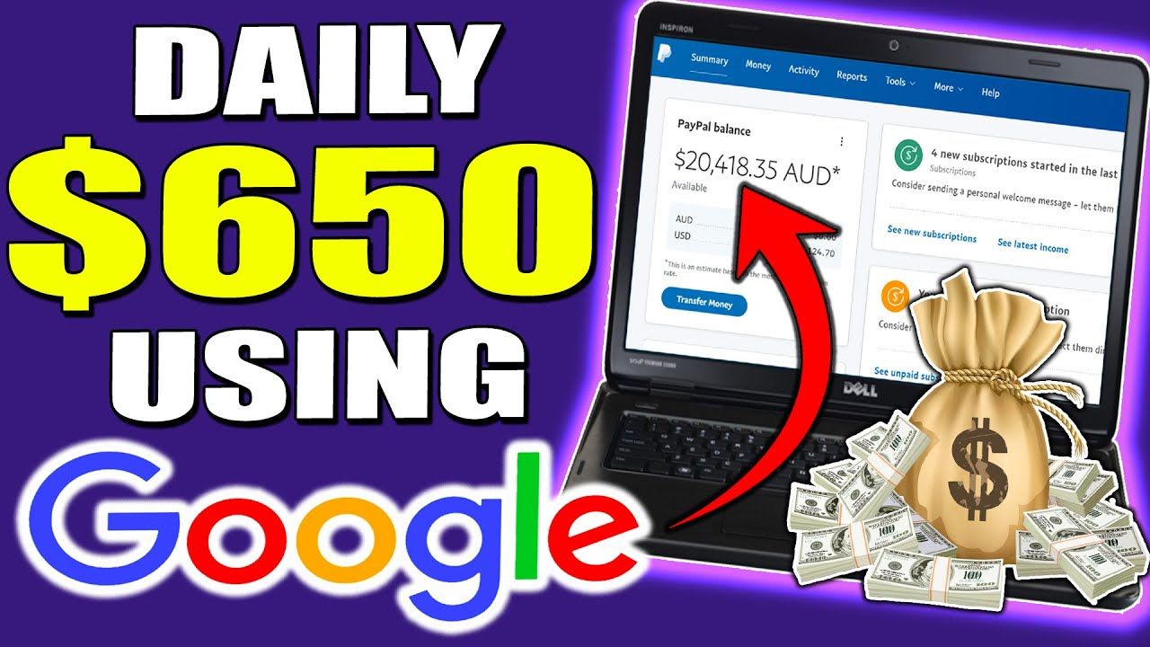 Get Paid $650 Daily Using GOOGLE On Autopilot (WORLDWIDE) ~ FREE (Make Money Online)