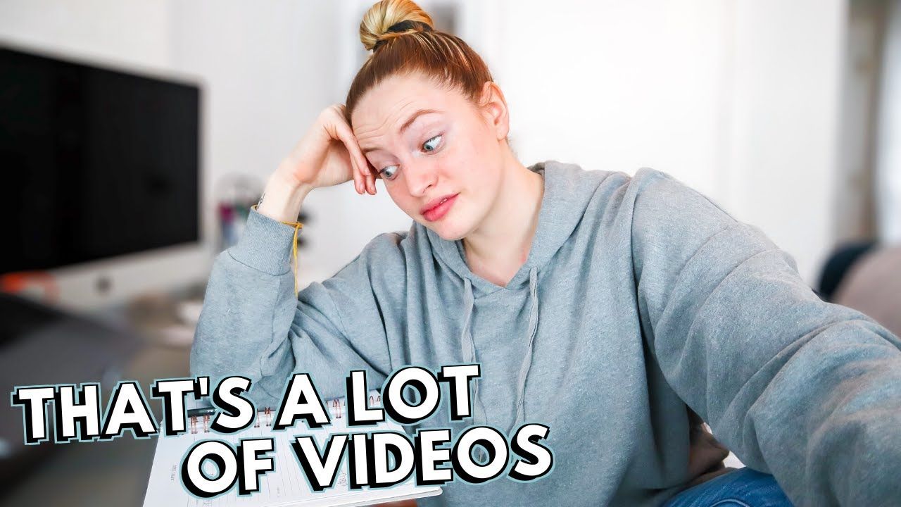 How I Plan My YouTube Videos So I DON’T MISS AN UPLOAD // Planning out my videos for when I move!