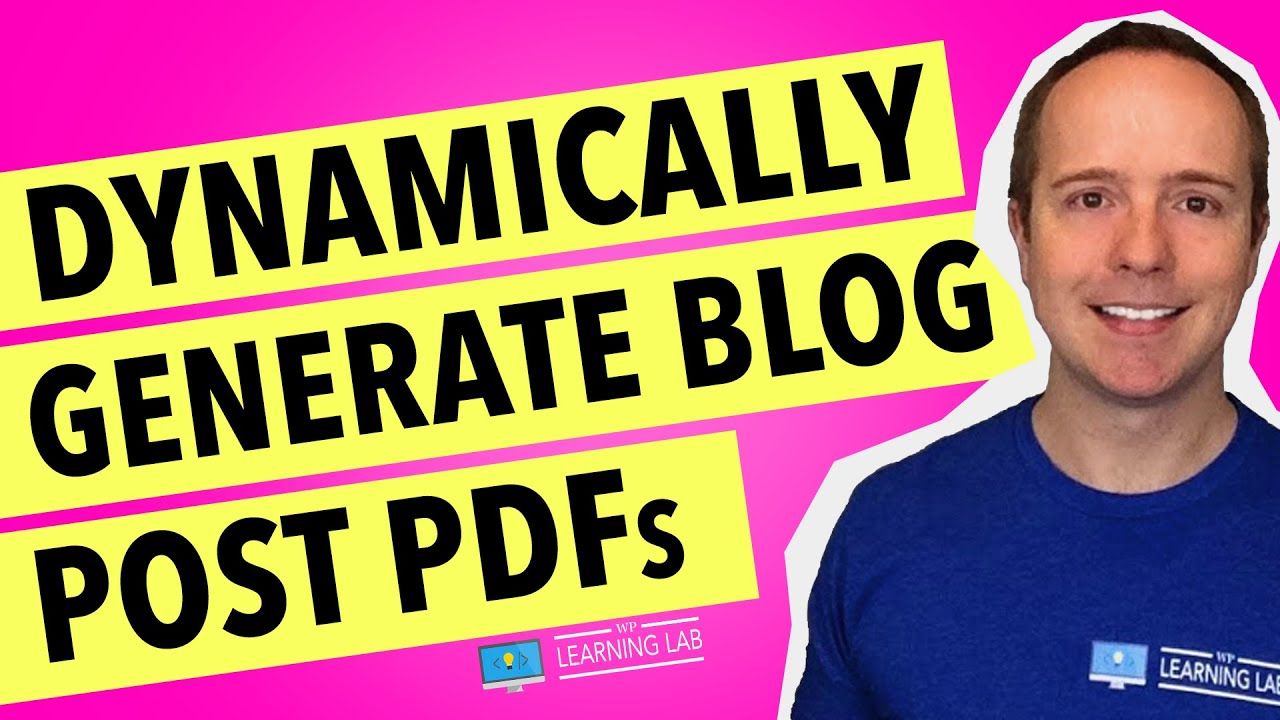 How To Add Download PDF Button To WordPress Post, Dynamic Content For Elementor WordPress PDF Button