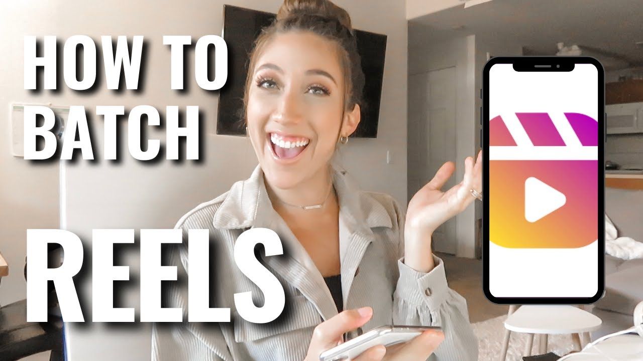 How To Batch and Create Ideas For Instagram Reels | The Process of Making Instagram Reels