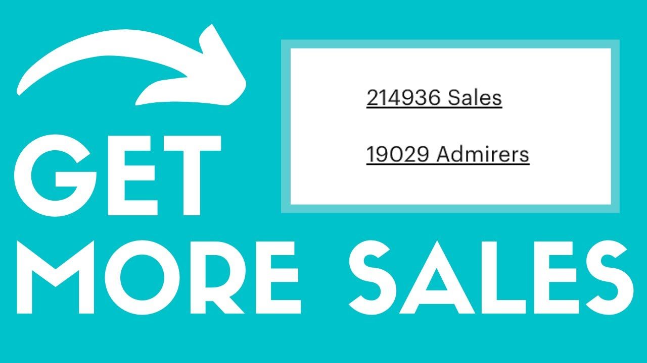 How To Get Sales on Etsy 2020 For New Sellers | Increase Your Etsy Sales