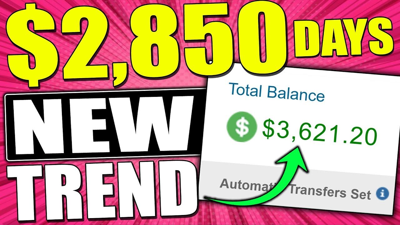How To Make Up To $2,850+ PER DAY & Make Money Online With This  Massive NEW Trend!