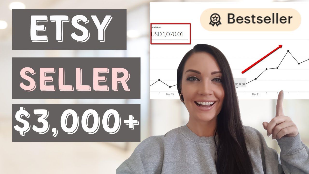 How to sell on Etsy & earn up to $3000 per month | Selling on Etsy
