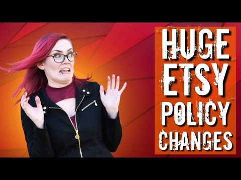 Huge Etsy Policy Changes coming October 16th, 2020 – What we know so far
