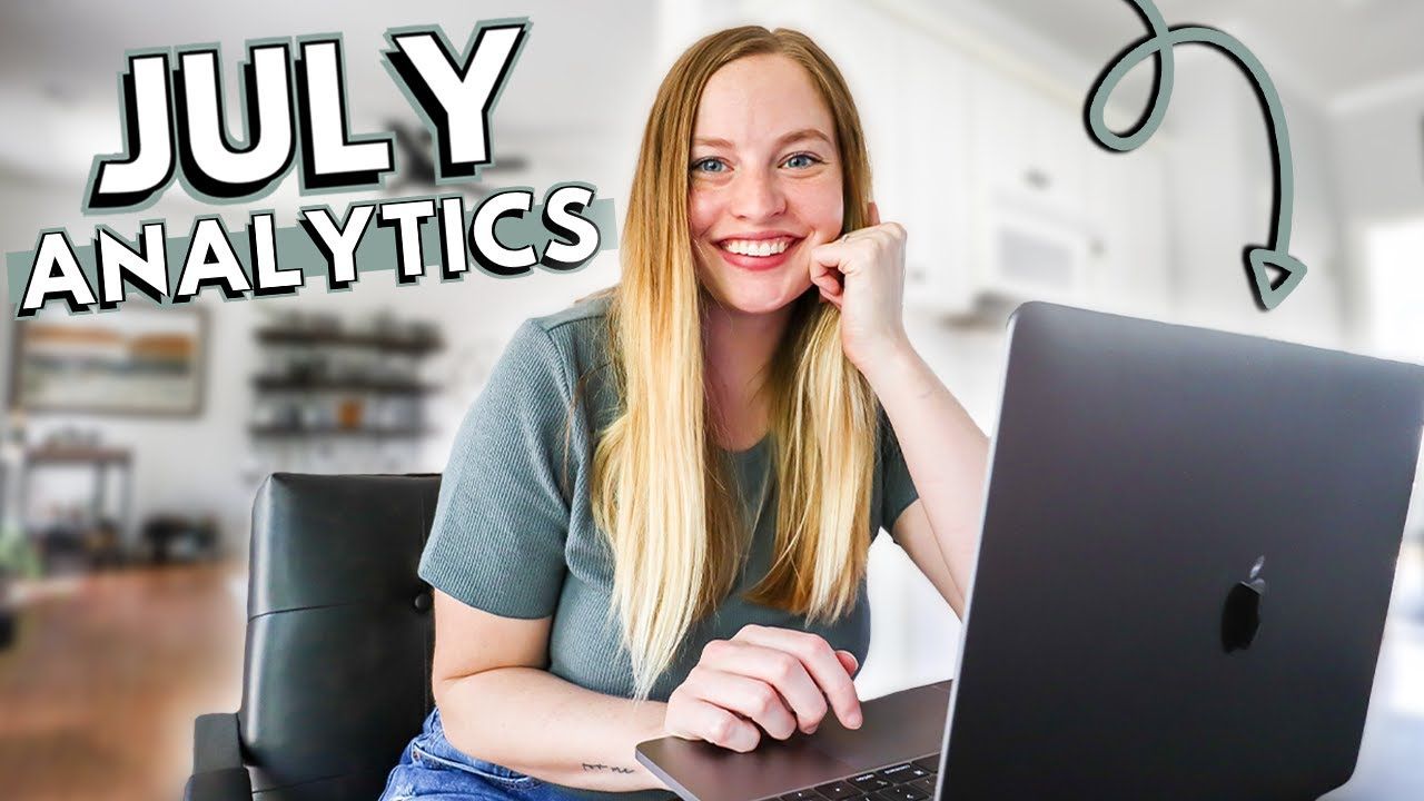 JULY 2020 ANALYTIC REPORT // sharing ALL the analytics from my 2 channels & where my views come from