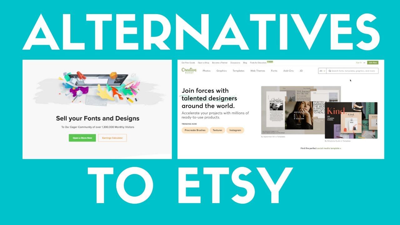 Marketplaces For Selling Digital Products Besides Etsy