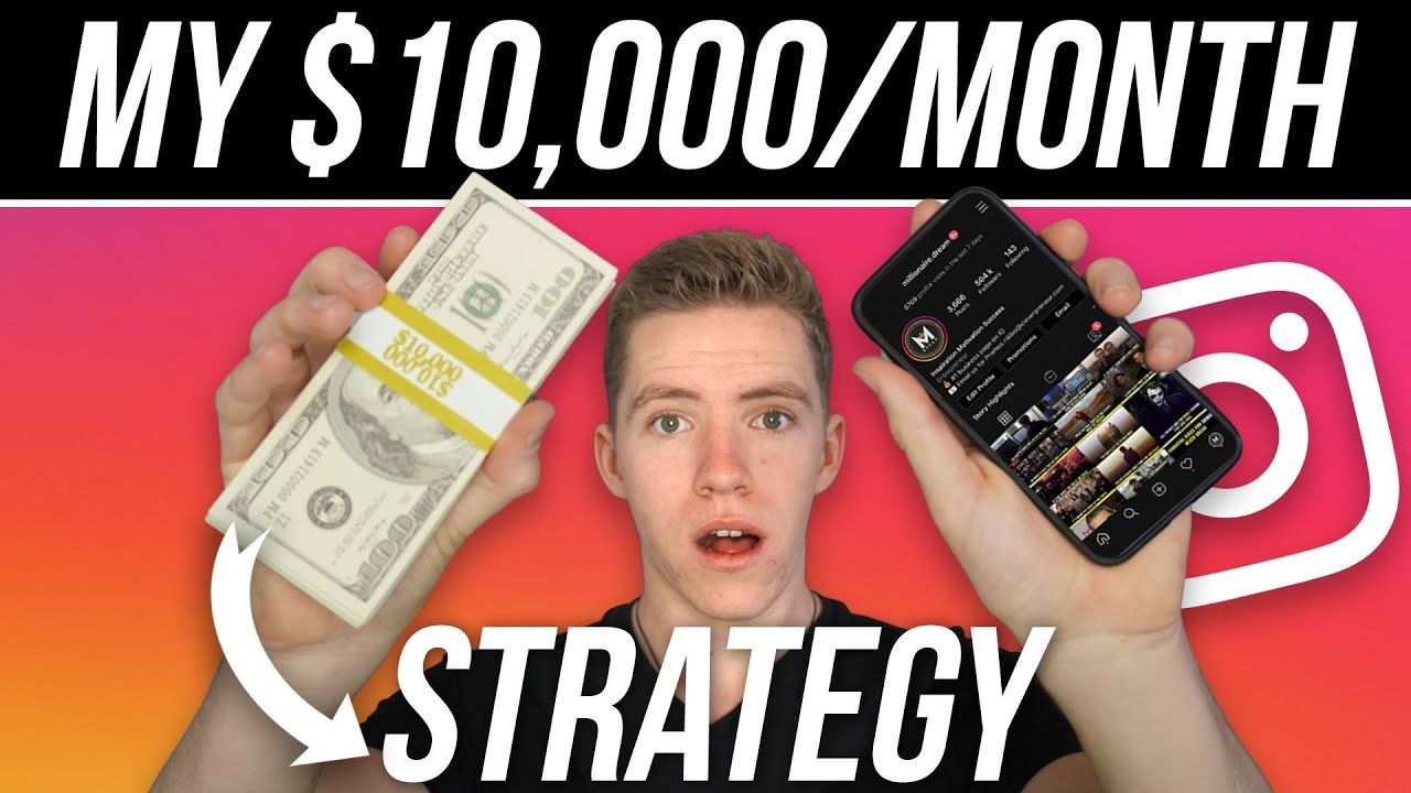 My $10,000/Month Instagram Strategy | How To Monetize A Small Instagram Following