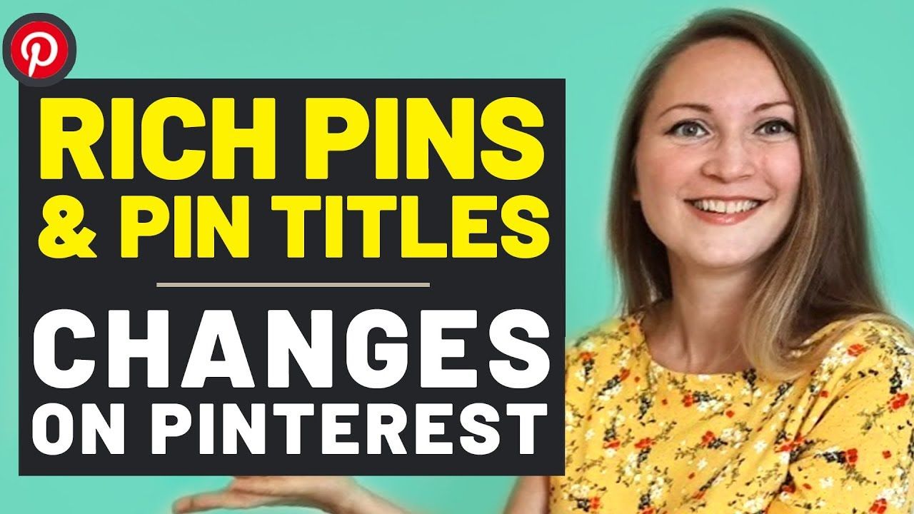PINTEREST RICH PINS Not Working? NEW SOLUTION! Add Pin Titles on Pinterest via TAILWIND SCHEDULER