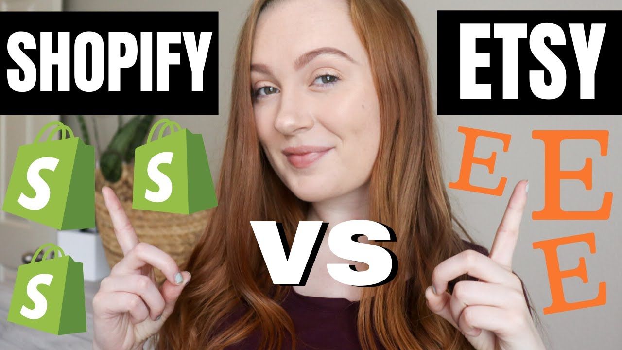 Should You Start w/ Etsy or Shopify for Your Handmade Shop? // Pros & Cons for Small Business Owners