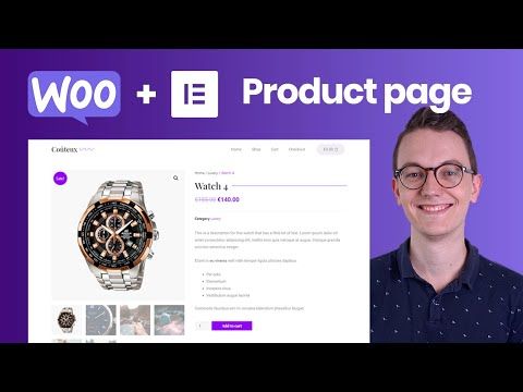 Woocommerce Product Page with Elementor Pro – How to build it yourself