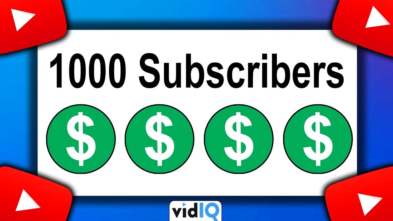 YouTube Monetization: 1000 Subscribers Explained!