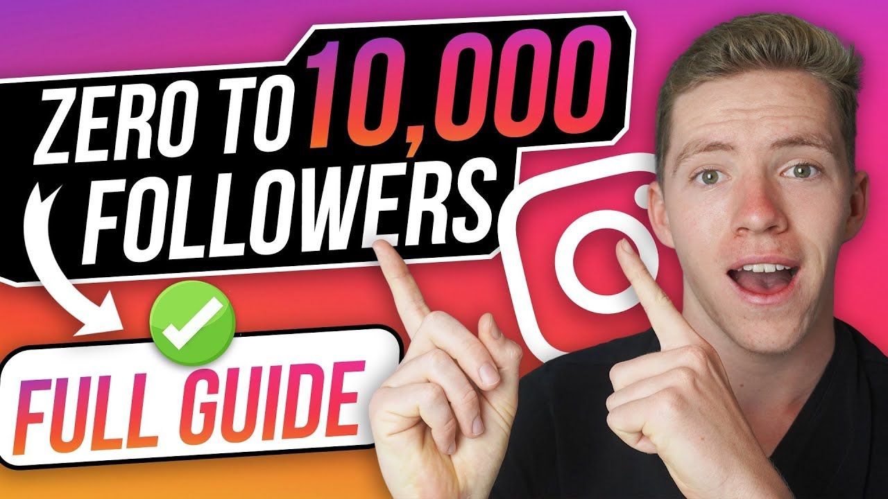 Zero To 10,000 Followers On Instagram [Full Guide]