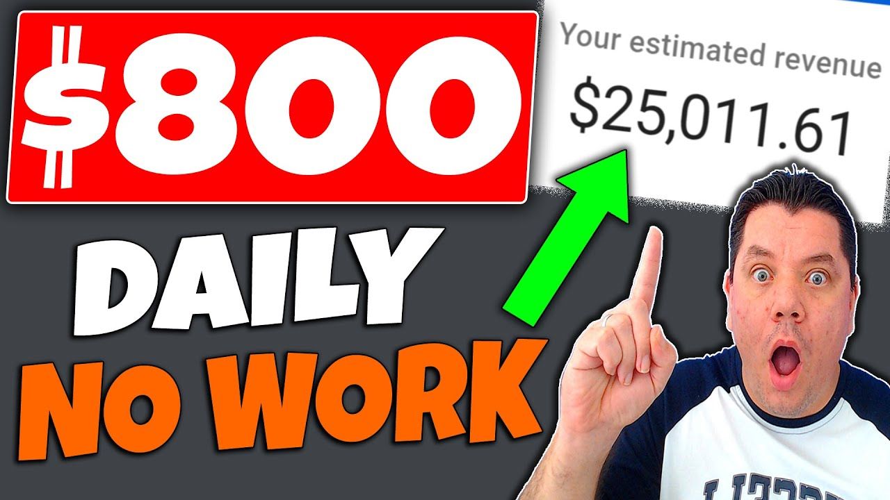 Get Paid $800 A Day DOING NOTHING On Autopilot (Make Money Online)