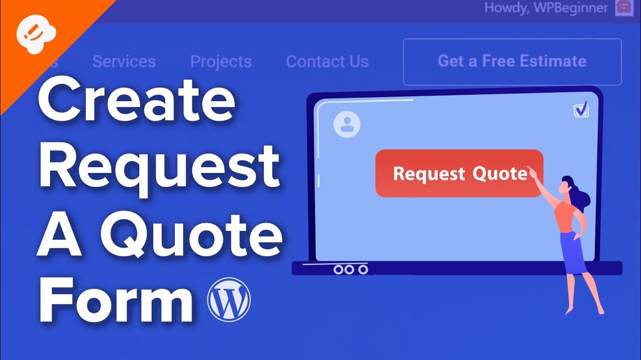 How to Create a Request a Quote Form in WordPress Step by Step