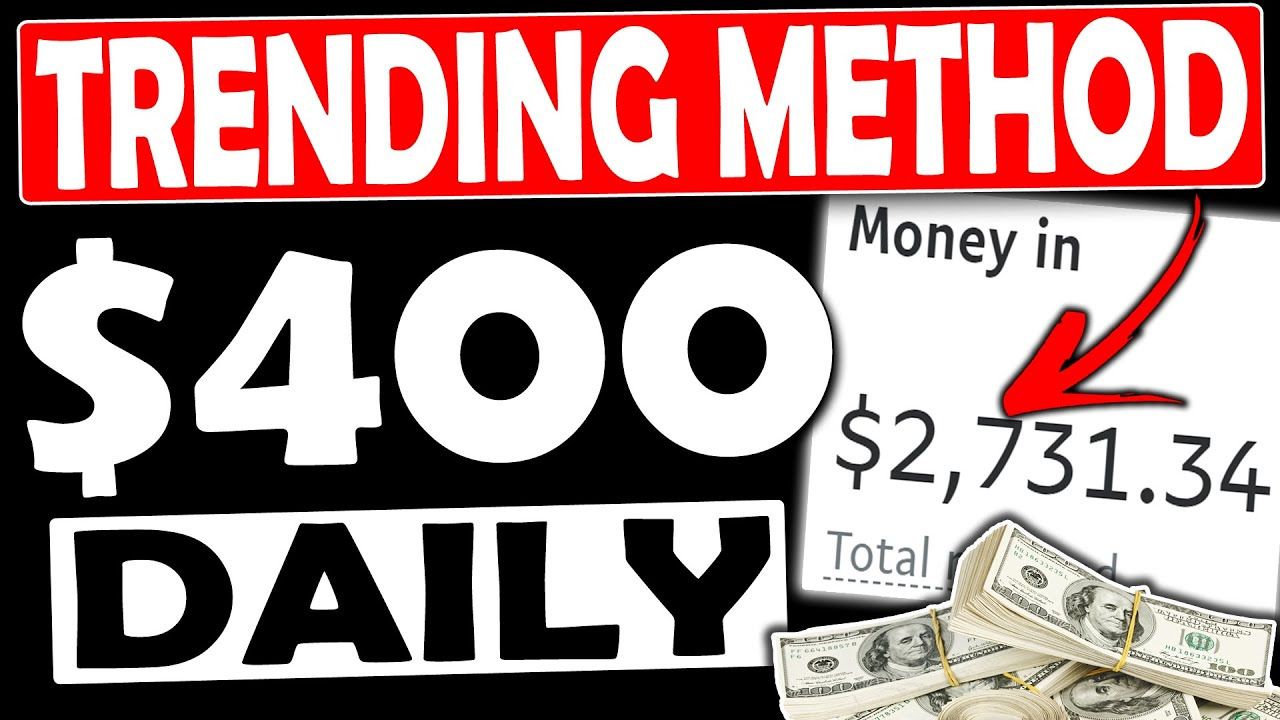 Make $400/Day With This New Free TRENDING METHOD (Make Money Online 2021)