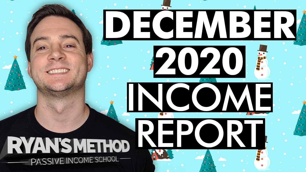 PASSIVE INCOME REPORT ???? December 2020 — Q4 = OVER!
