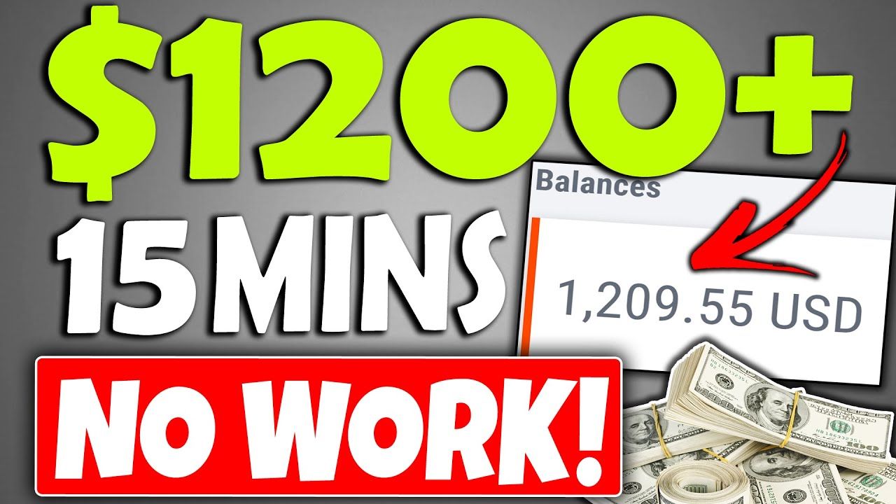 EARN $1,200 Per Day “DOING NO WORK” On Autopilot in Passive Income (Make Money Online)