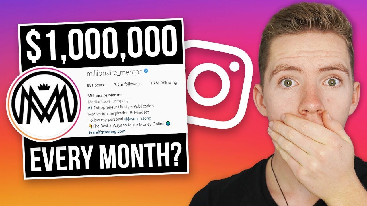 How @millionaire_mentor Makes Over $1,000,000/month On Instagram | How To Make Money On Instagram