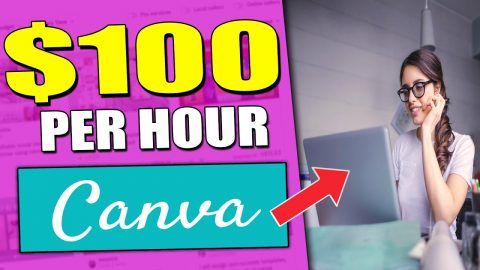 How To Make Money With Canva (EARN $100/HOUR FOR FREE) Canva Tutorial