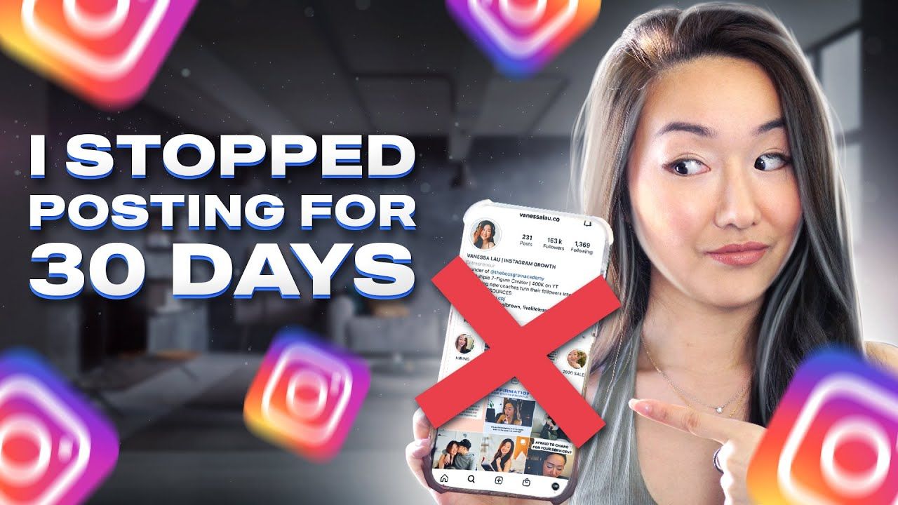 I STOPPED posting on Instagram for 30 days… (WHAT HAPPENED TO MY ACCOUNT!?) ????