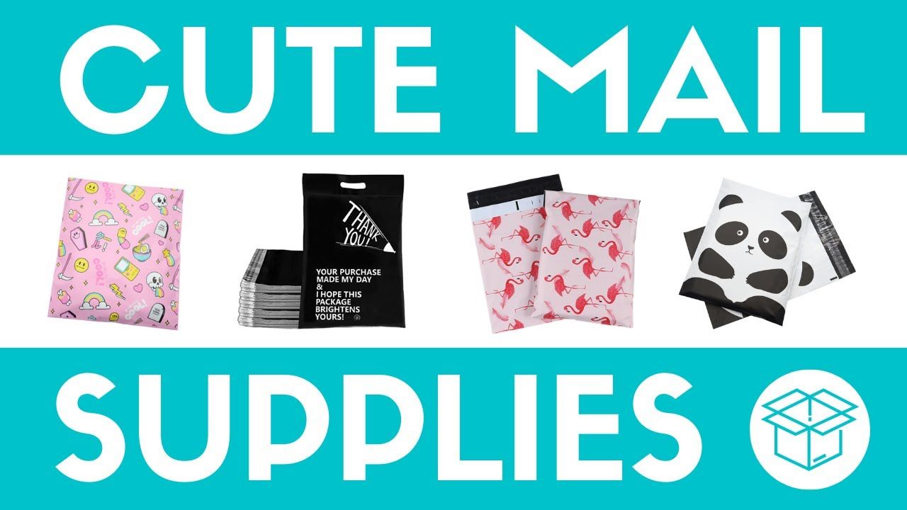 Cute Mailing Supplies For Your Online Shop | Where To Get Shipping Supplies For Etsy Shops