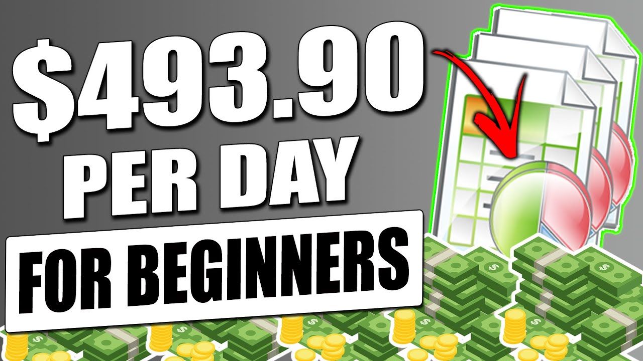 Get Paid $493 a Day Using Excel Sheets For FREE as a Beginner (Make Money Online 2021)