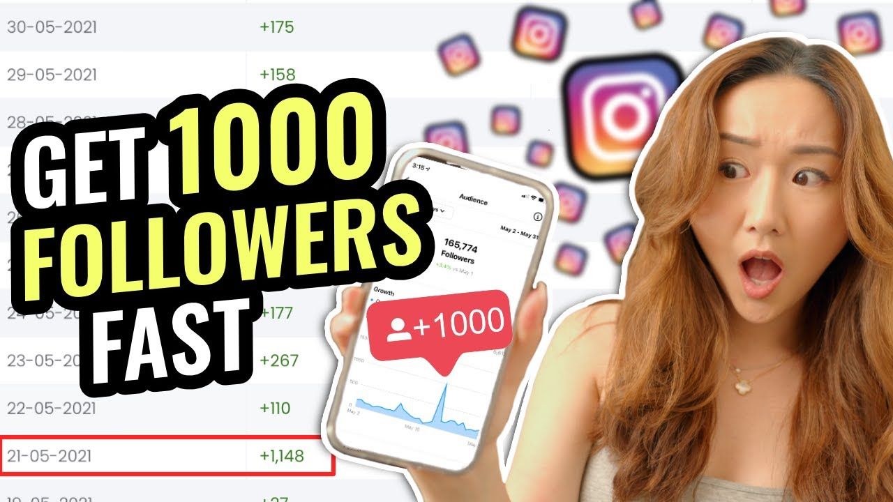 How to Get 1000 Followers Organically on Instagram FAST in 2021