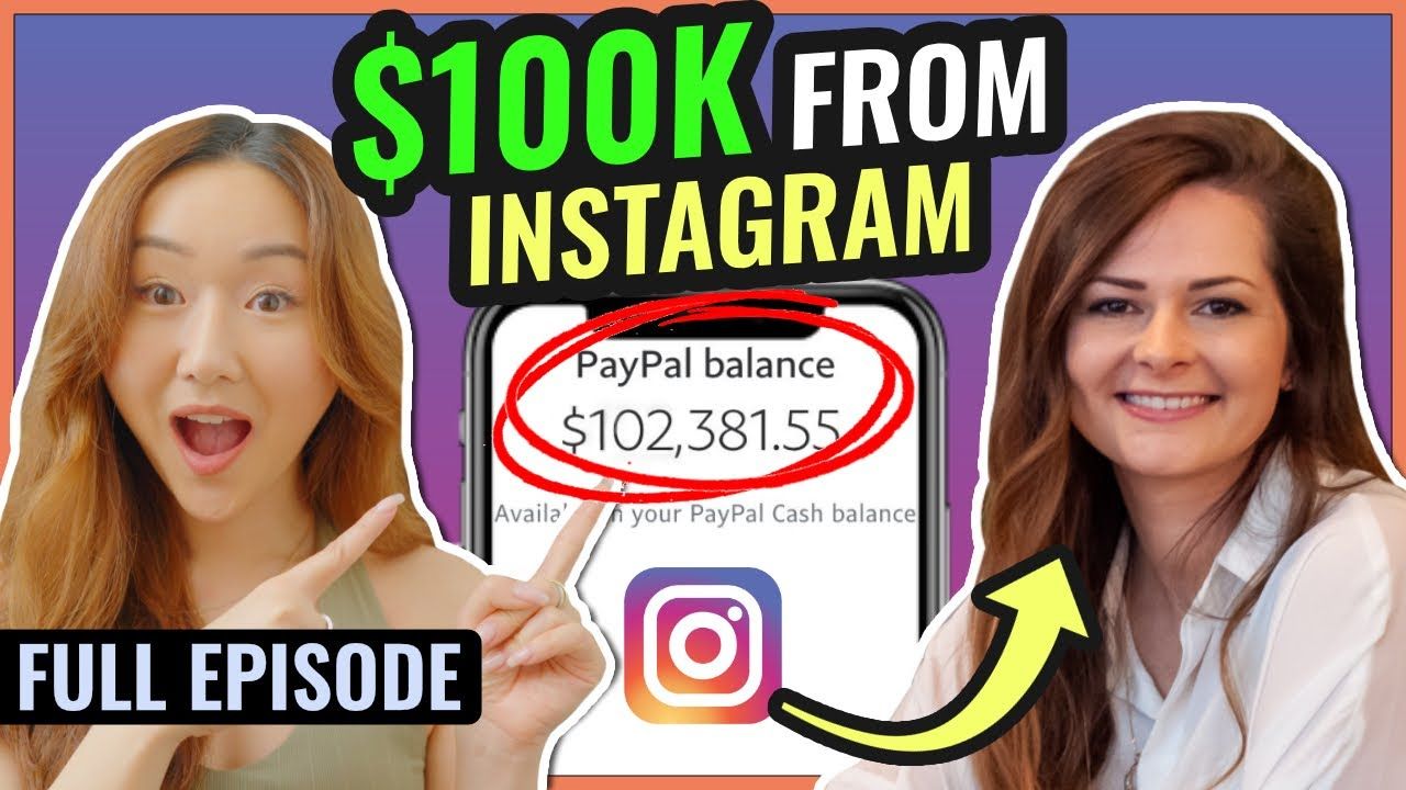How to Make MONEY on Instagram (WITH LESS THAN 10K FOLLOWERS!)