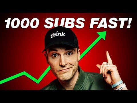 Easy YouTube Strategy that Anyone Can Do to Get 1000 Subscribers