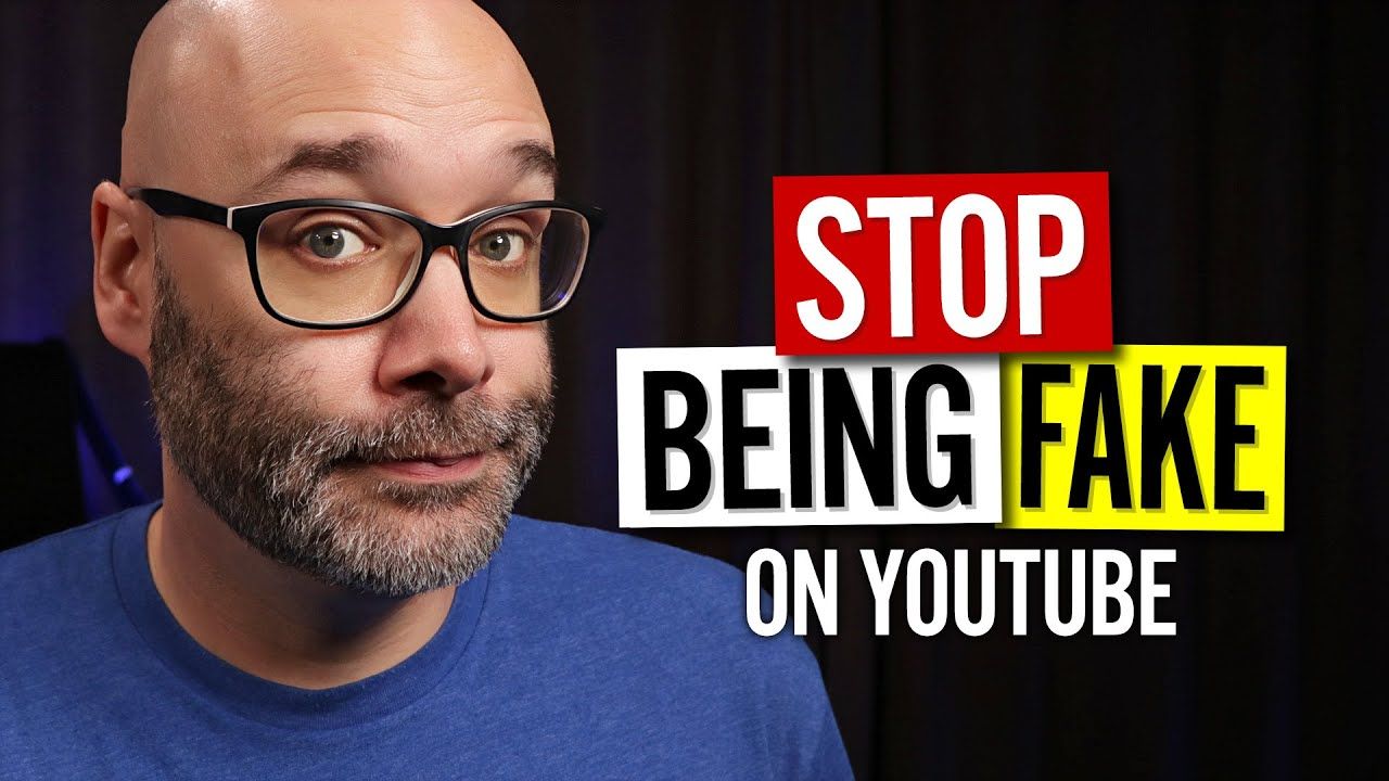 How To Be Yourself On YouTube (Authenticity Explained)