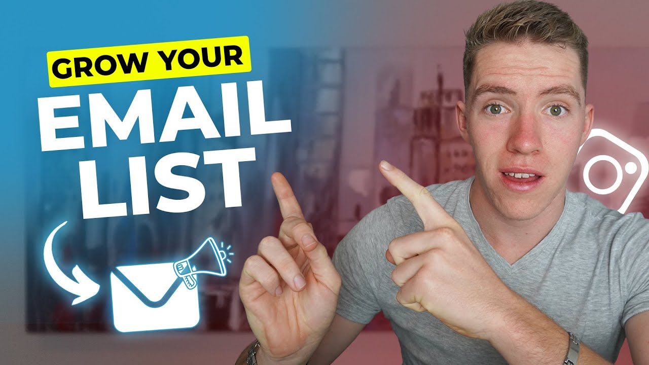 How To Build An Email List On Instagram | Grow Your Audience & Income