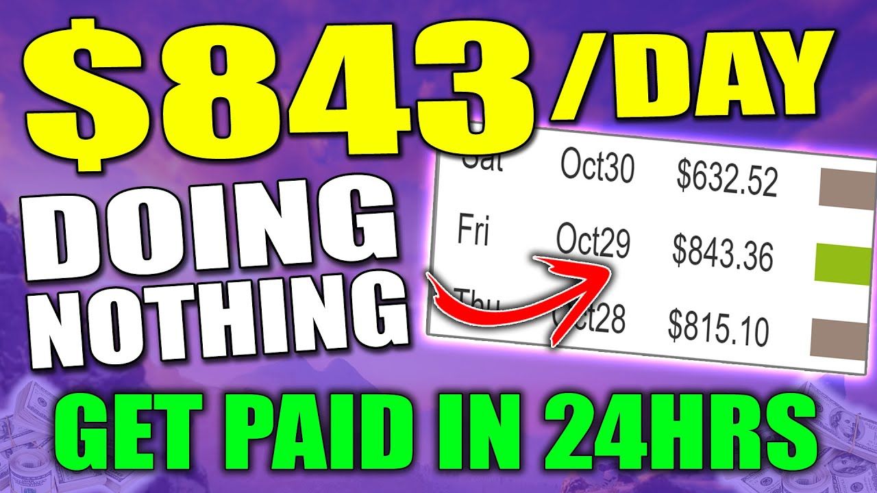 How To Make Money With Affiliate Marketing “DOING NOTHING” & Earn Up To $900 A Day!