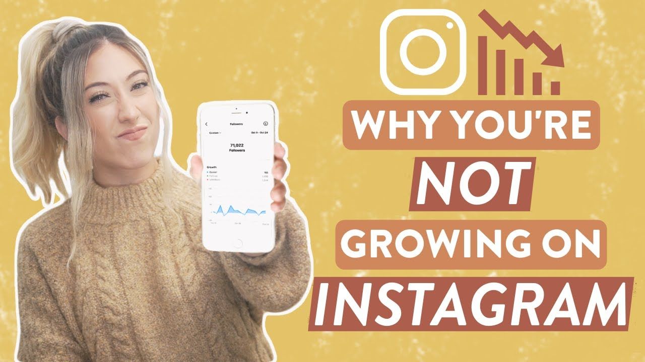 WHY YOU’RE NOT GROWING ON INSTAGRAM IN 2022 | If you’ve been stuck, watch this!