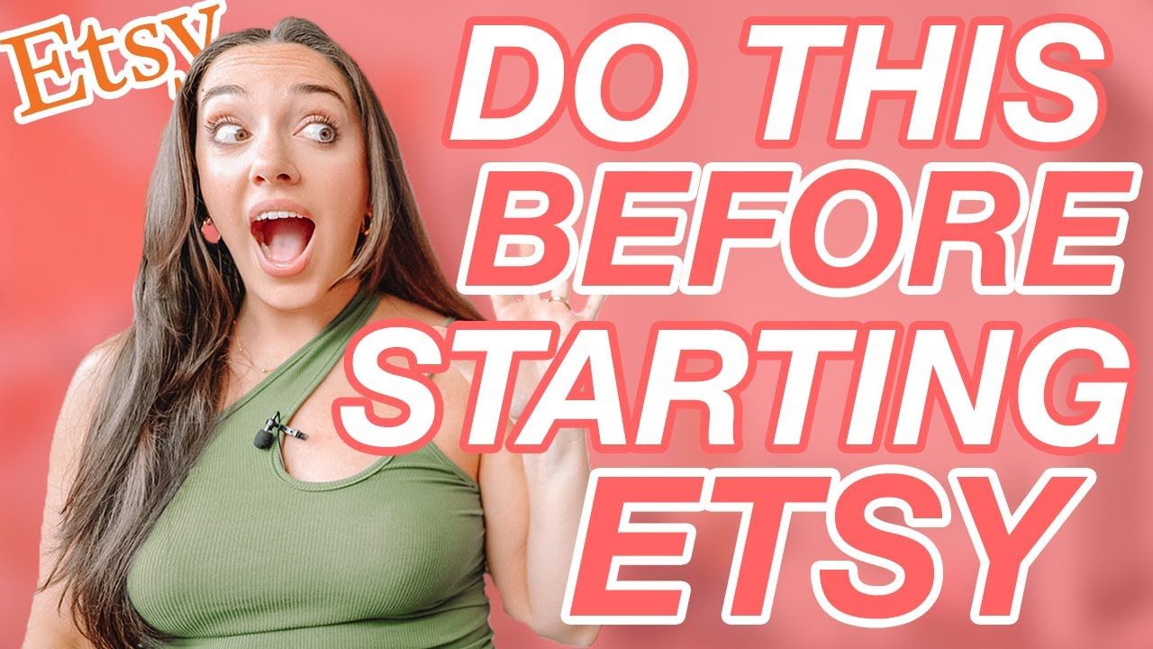 5 Things To Do Before Starting Your Etsy Shop