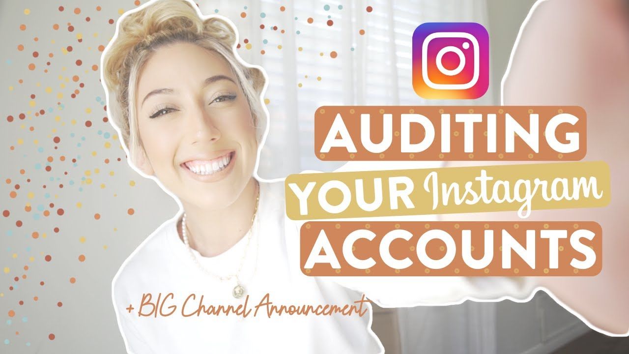CHANNEL ANNOUNCEMENT | PLUS I’m Auditing Your Instagram Accounts 😏
