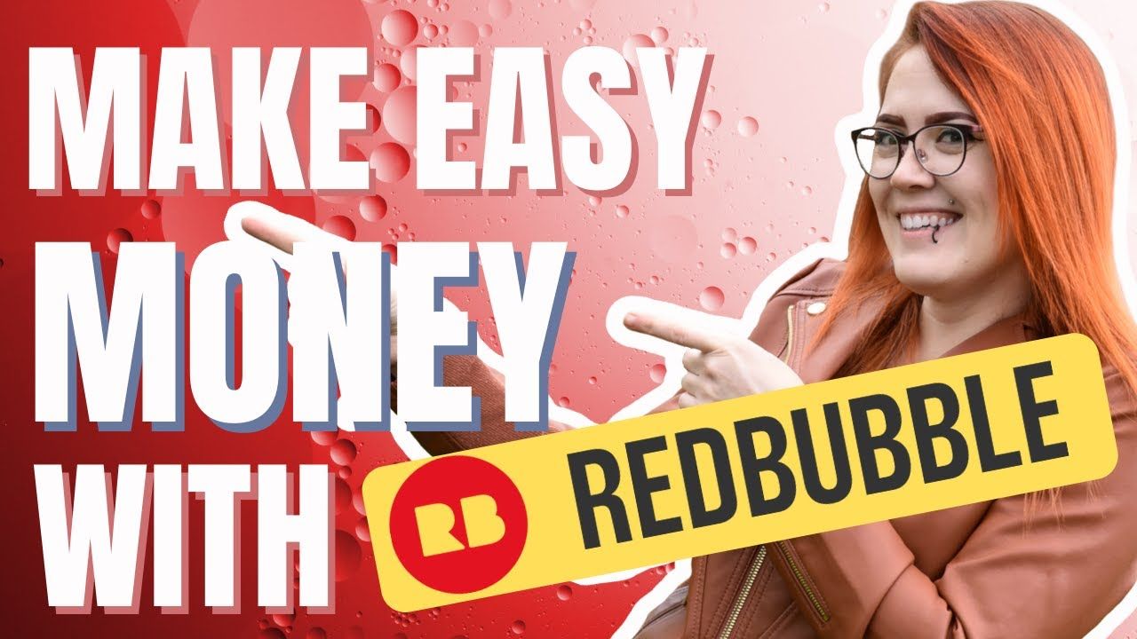 Make Extra Money EASY with RedBubble 💸 Great online money maker for Teens and Etsy Sellers