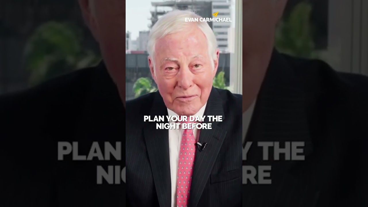 Plan Your Day The Night Before! | Brian Tracy | #Shorts