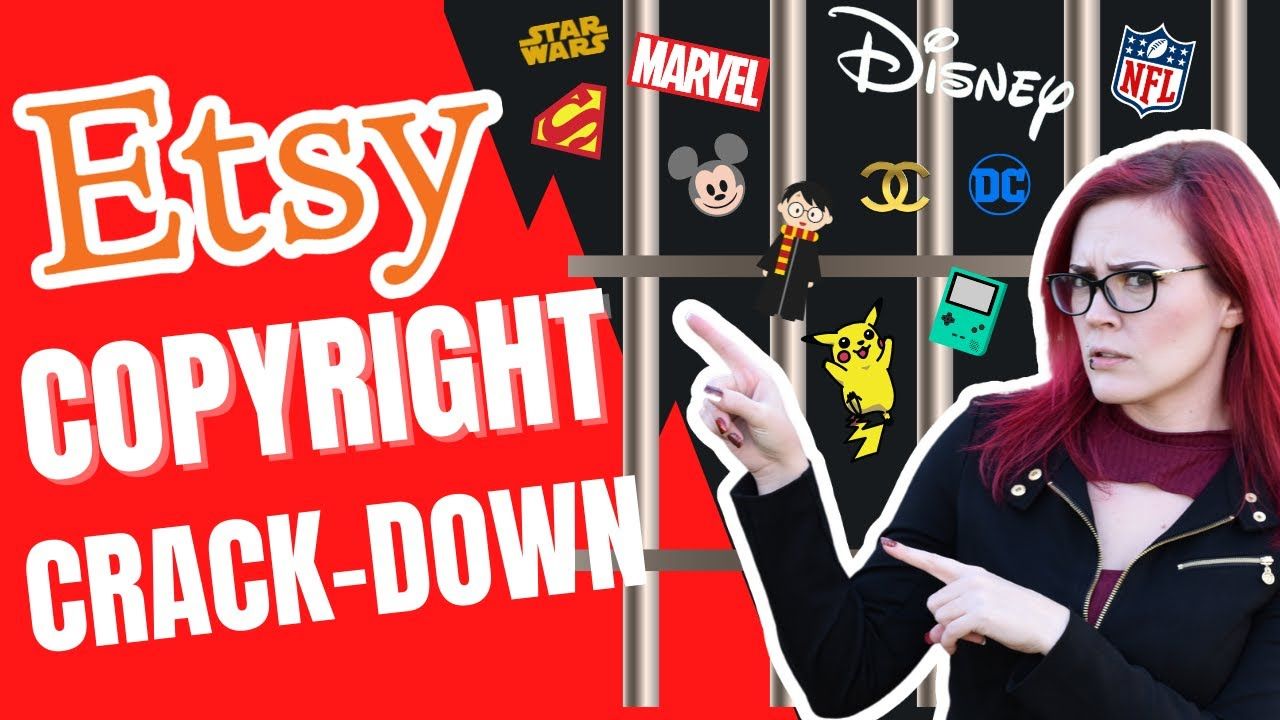 NEW Etsy Copyright Crack-Down 🚨 Don’t get Your Etsy Shop Shut Down for Copyright Infringement!