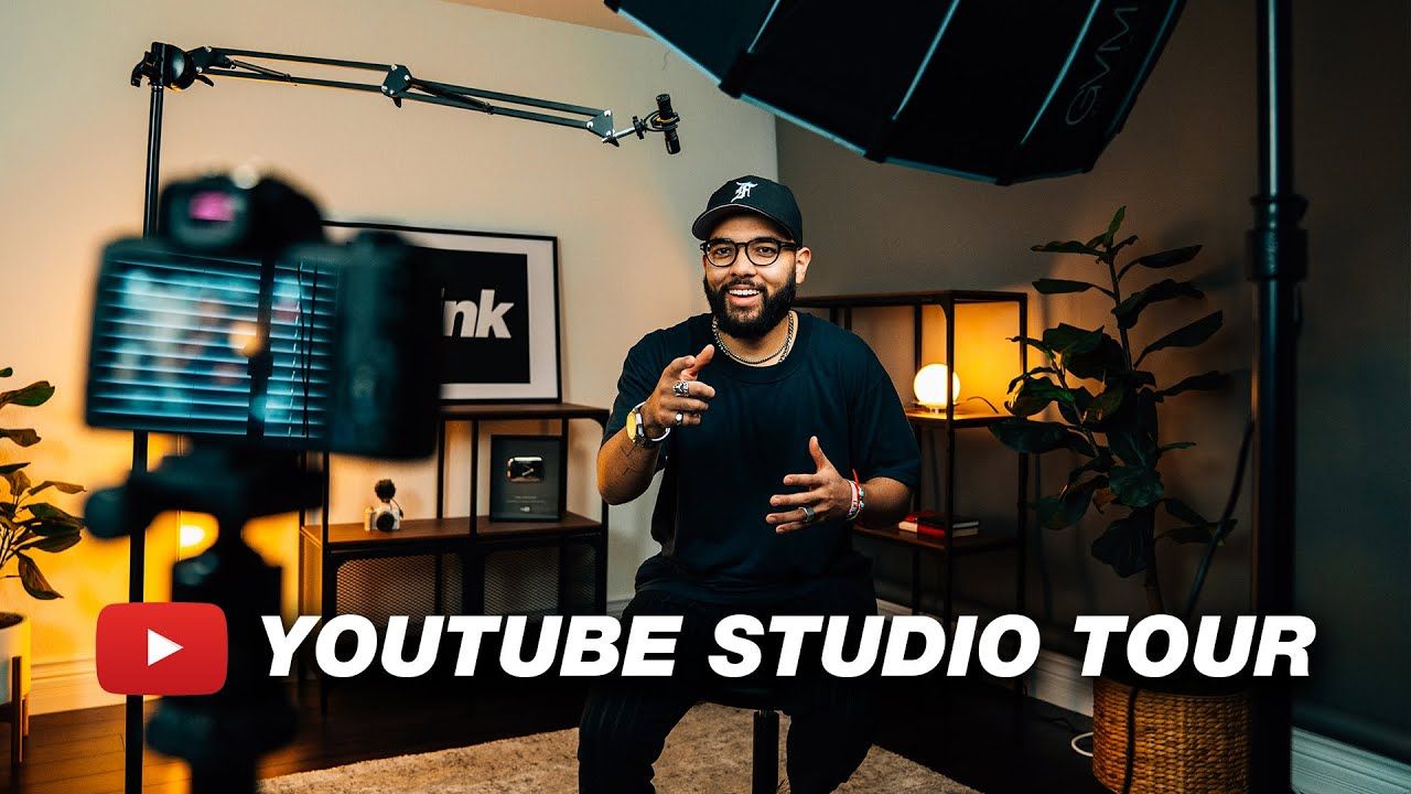 PRO YouTube Studio Setup + Tour 2022
