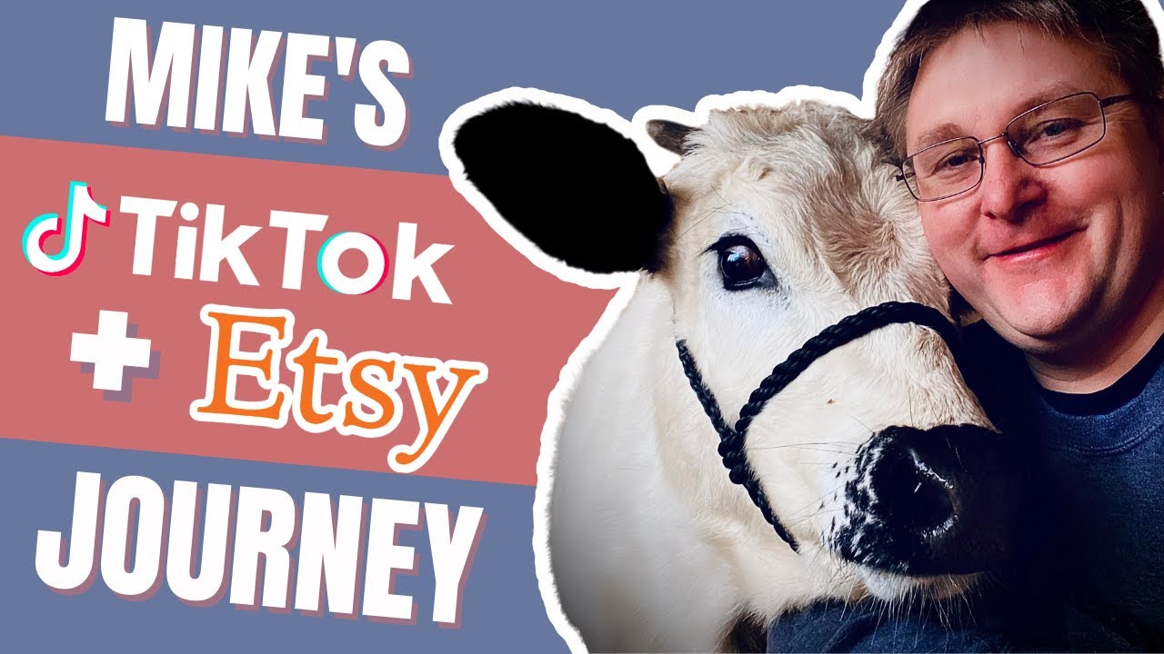 Amazing Etsy Success Story 🐄 How Mike uses 18th Century Traditions and TikTok to Grow His Etsy Shop