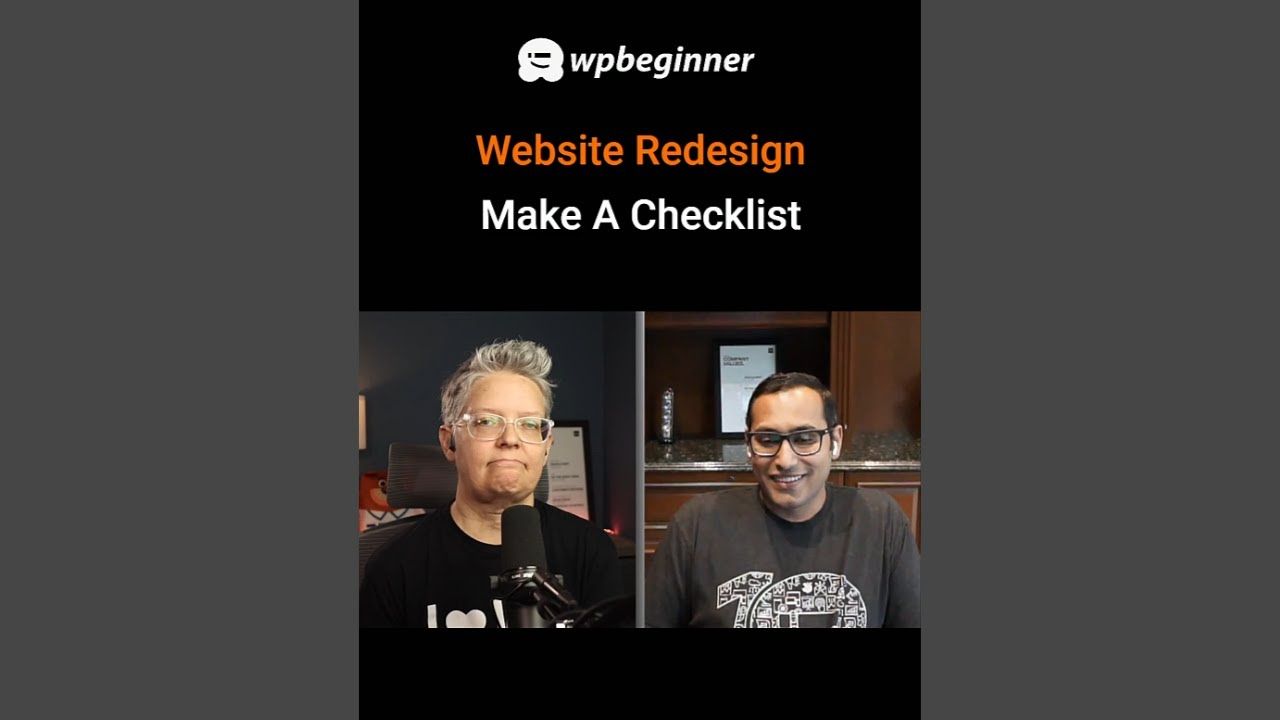 WordPress Website Redesign: Make Checklist